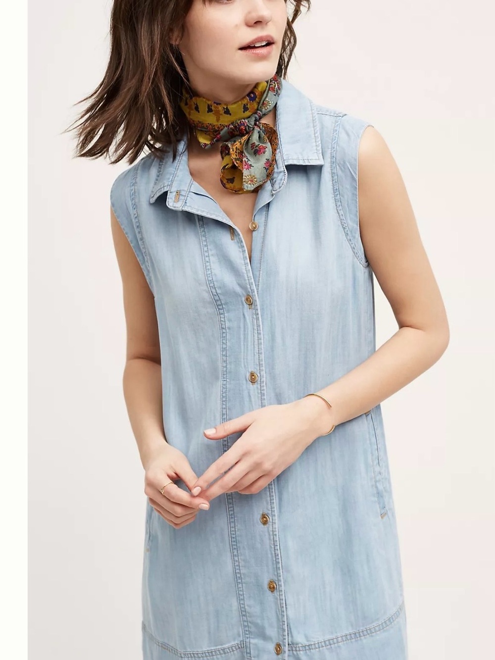 Anthropology Cloth & Stone Parkside Shirtdress
